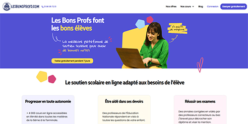 Les Bons Profs par SF Solutions